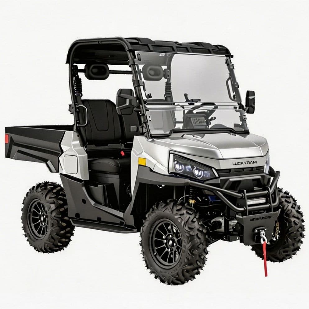 10KW AC motor 4WD Electric UTV 1000kg Tažné zařízení pro Hunting Ranch
