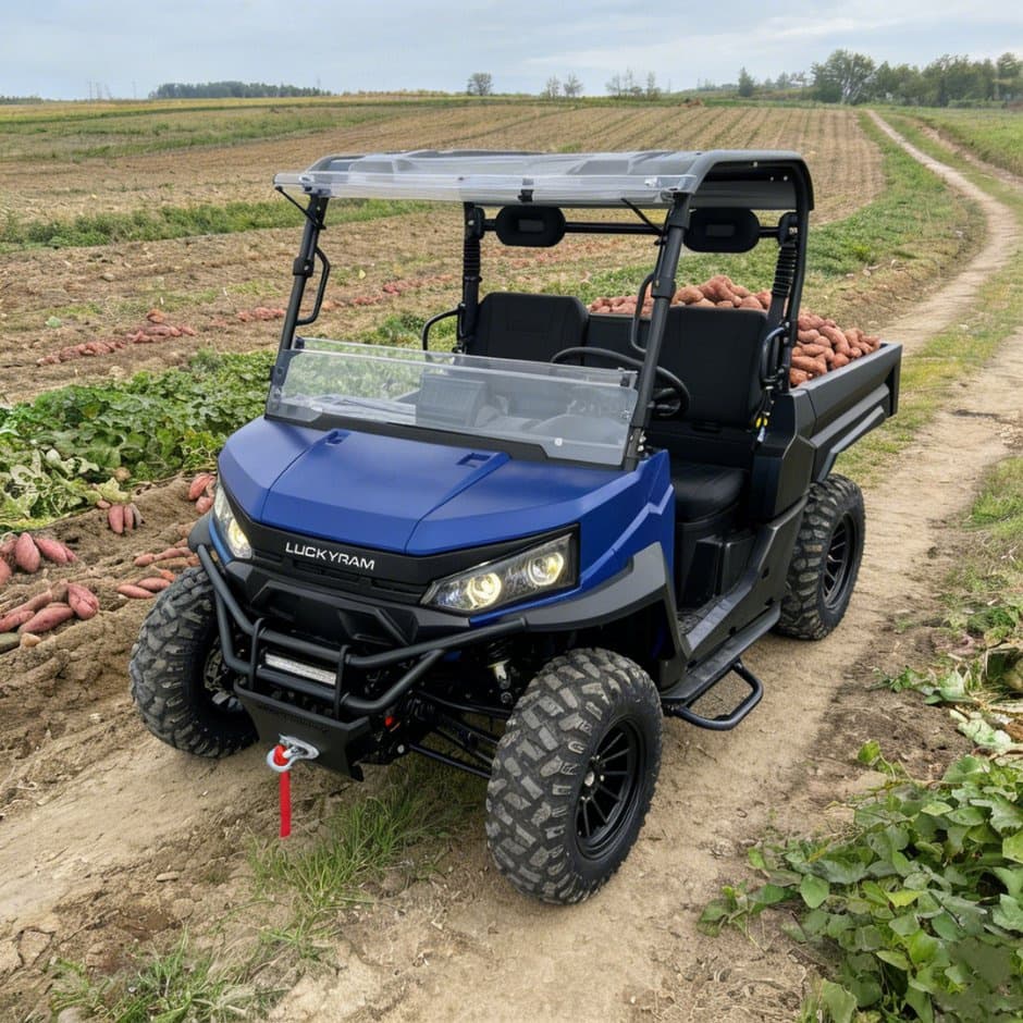 73,6V 4WD UTV 10kw AC Motor EPS Řízení 150ah Baterie