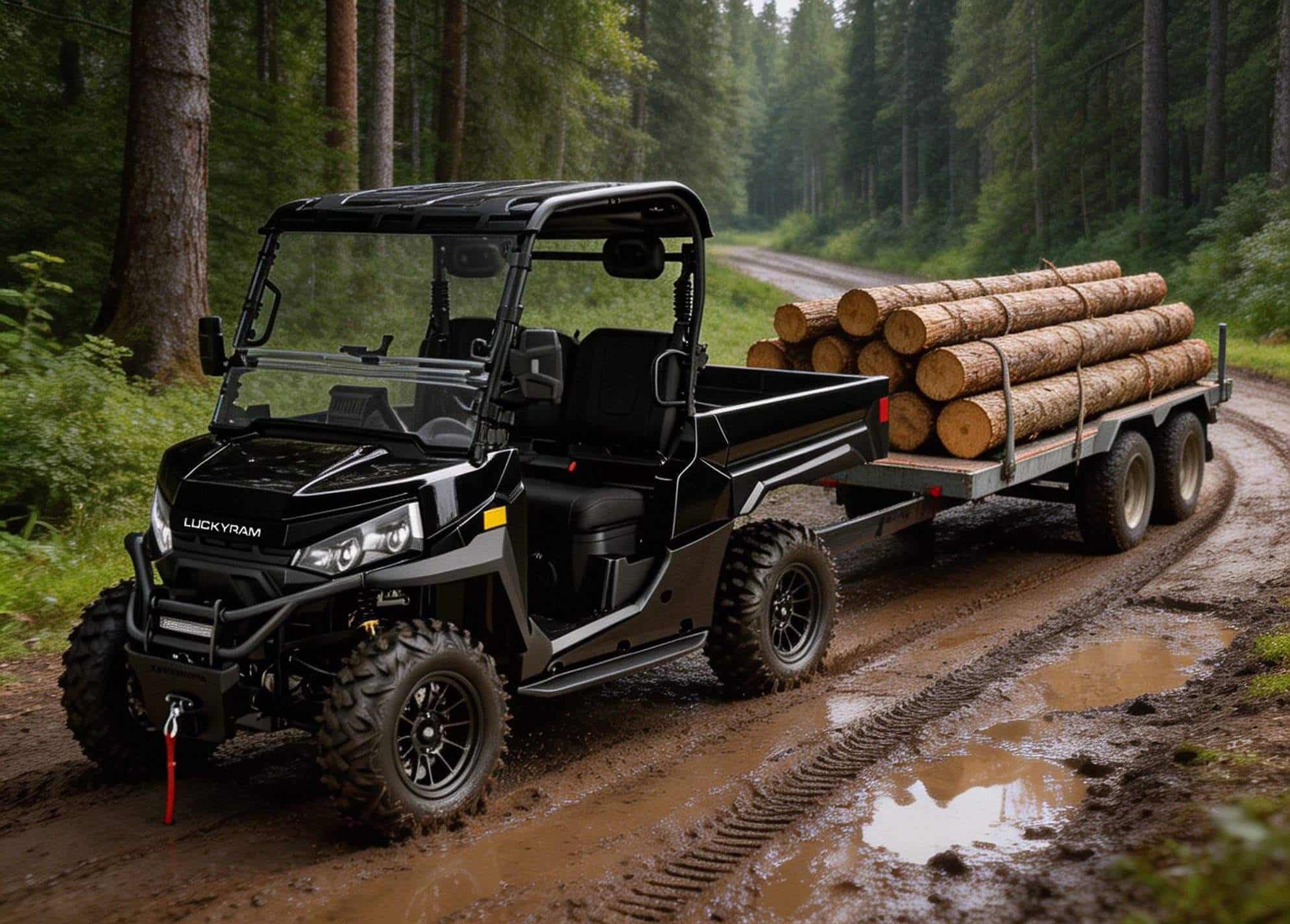 Ovladač Farm Heavy Duty UTV 4WD 10KW AC motor 73,6V 400A