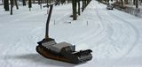 Výkonná užitková přeprava sněhu Elektrický sněžný skútr Snowfox pro farmáře
